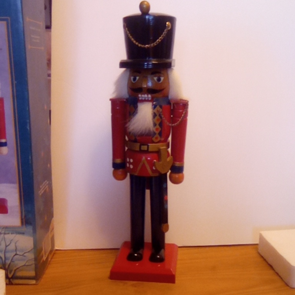 No Longer For Sale Sorry .Vintage Traditions 15" Solid wood nutcracker